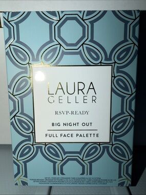 Laura Geller RSVP-Ready Big Night Out Full Face Palette  Makeup Eyeshadow Blush